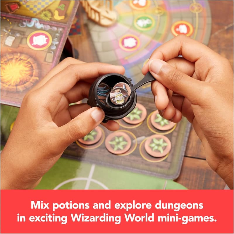 Wizarding World Hogwarts 3D Board Game for Families, Ages 8+