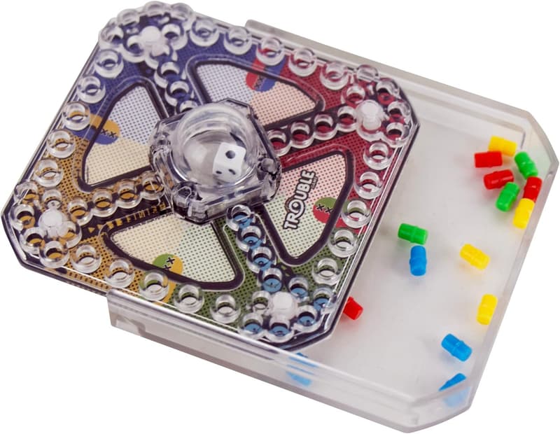 World's Smallest Trouble Game with Storage Case