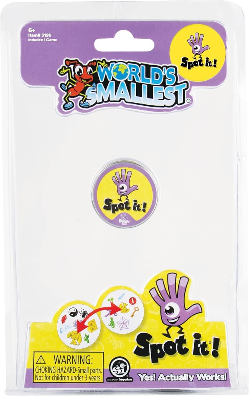 World's Smallest Spot It! Card Game