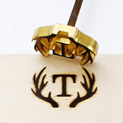 Custom Antlers Branding Iron for Leather & BBQ (1.5