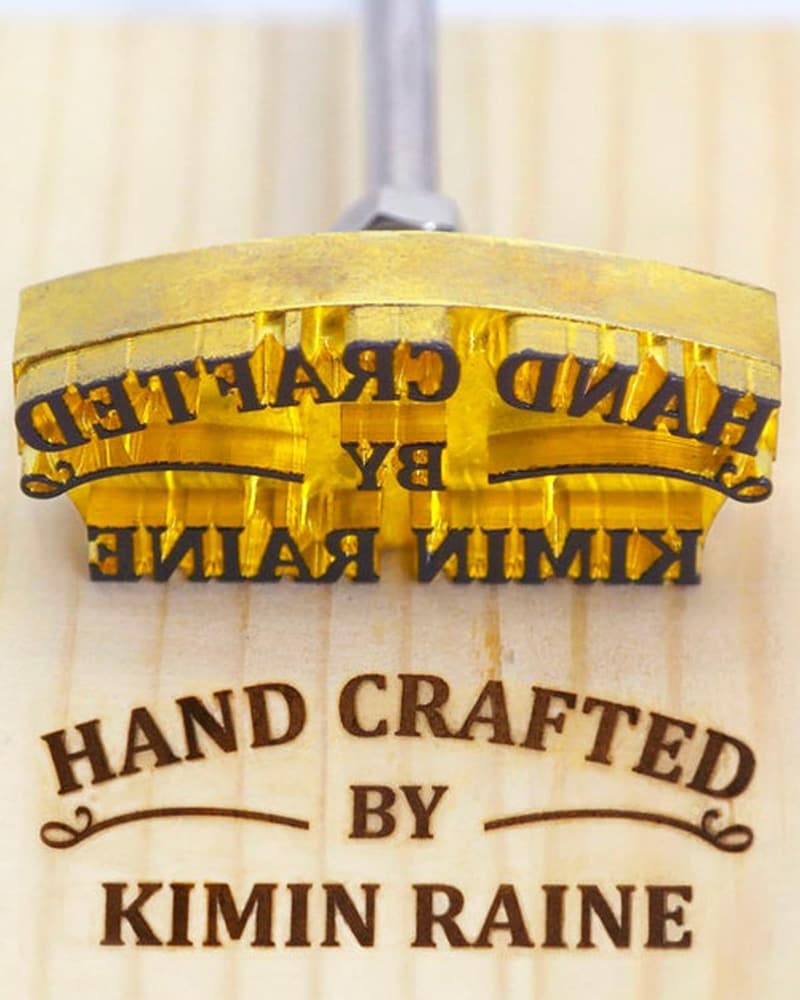 Personalized Wood Branding Iron for Weddings and Parties