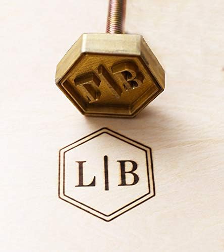 Custom Logo Wood Branding Iron with Handle (1