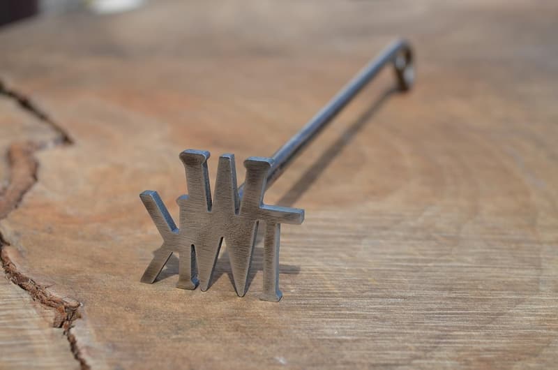 Father's Day Monogram Branding Iron, Custom Brander