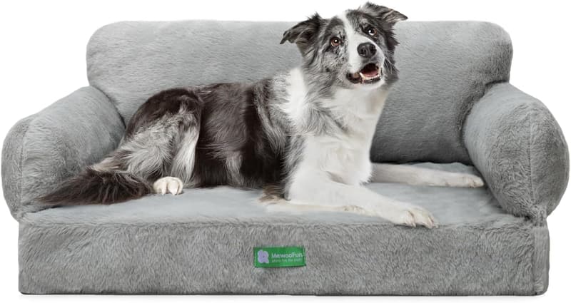Orthopedic Dog Bed Sofa for Small-Medium Pets with Washable Cover