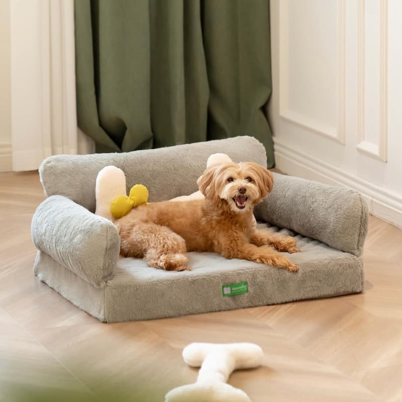 Orthopedic Dog Bed Sofa for Small-Medium Pets with Washable Cover