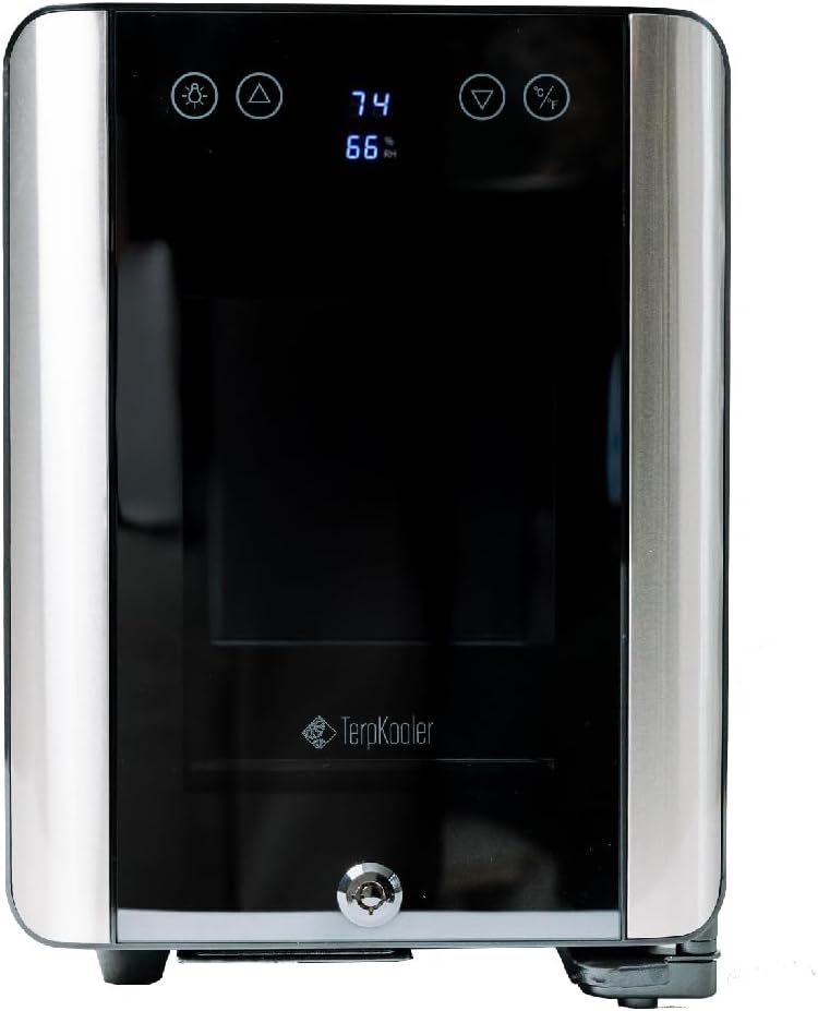 Portable Mini Fridge with Humidity Control & USB Ports