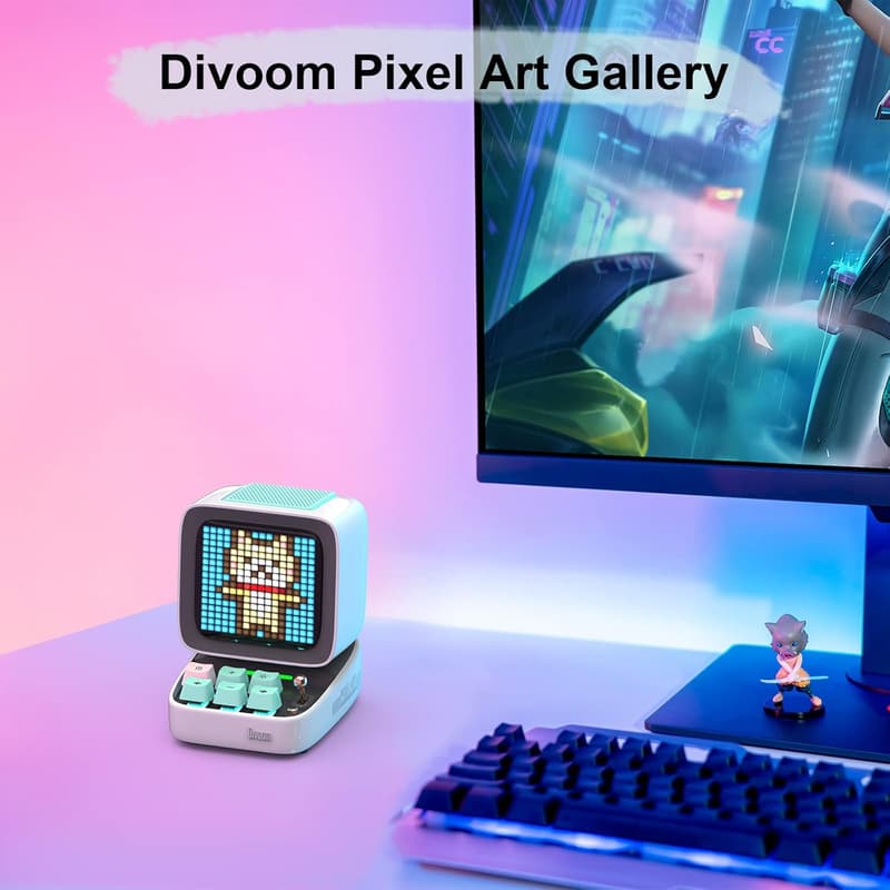 Divoom Ditoo Bluetooth Speaker with 16x16 LED Display