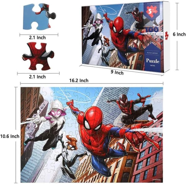Children's 100-Piece Puzzle Toy for Ages 5-12