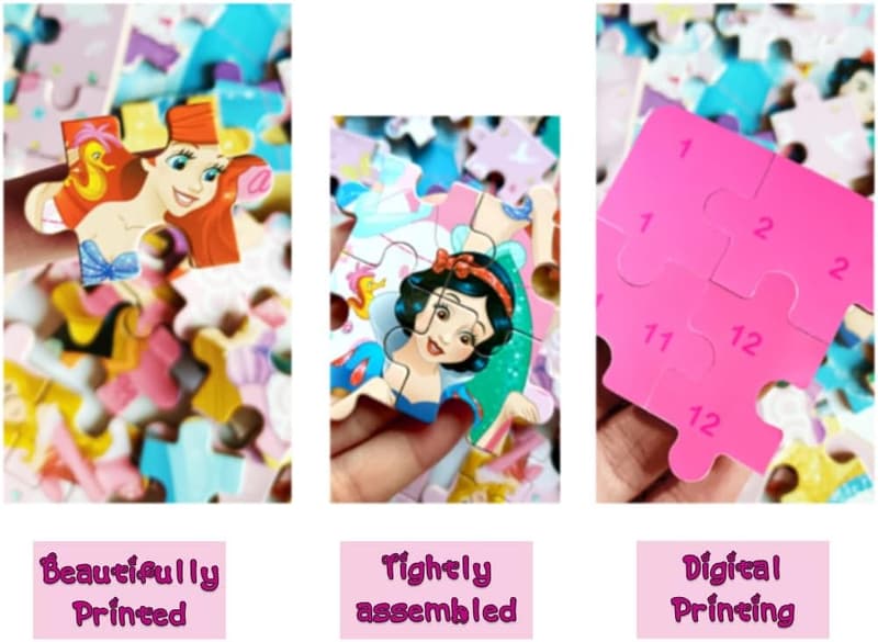 Princess Jigsaw Puzzle for Kids (60 Pieces, Ages 4-8)