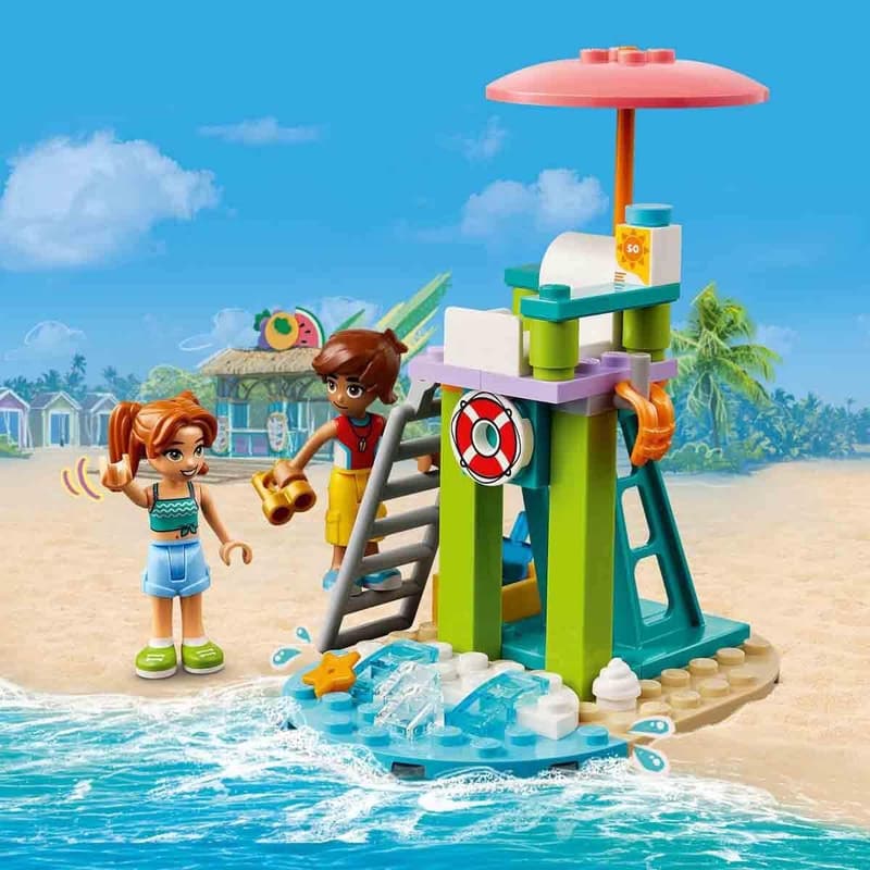 LEGO Friends Beach Jet-Ski Toy for Kids - Birthday Gift 42623