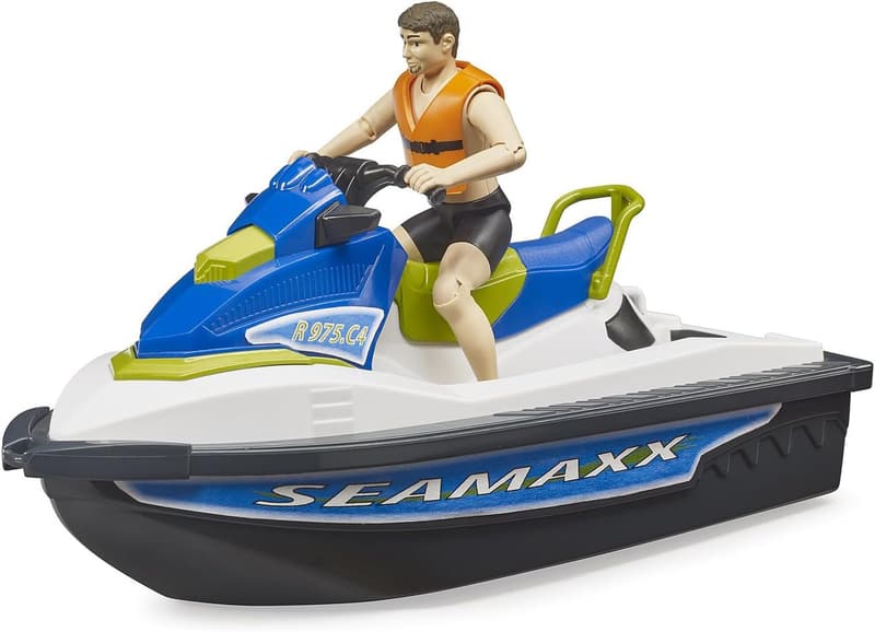Bruder 63151 Personal Watercraft Toy with Driver