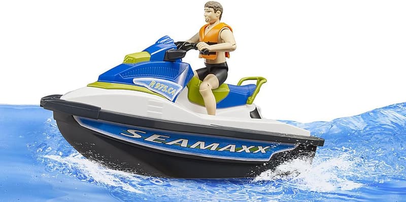 Bruder 63151 Personal Watercraft Toy with Driver