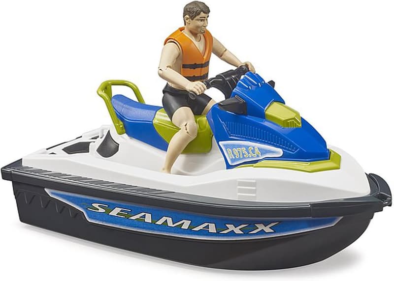 Bruder 63151 Personal Watercraft Toy with Driver