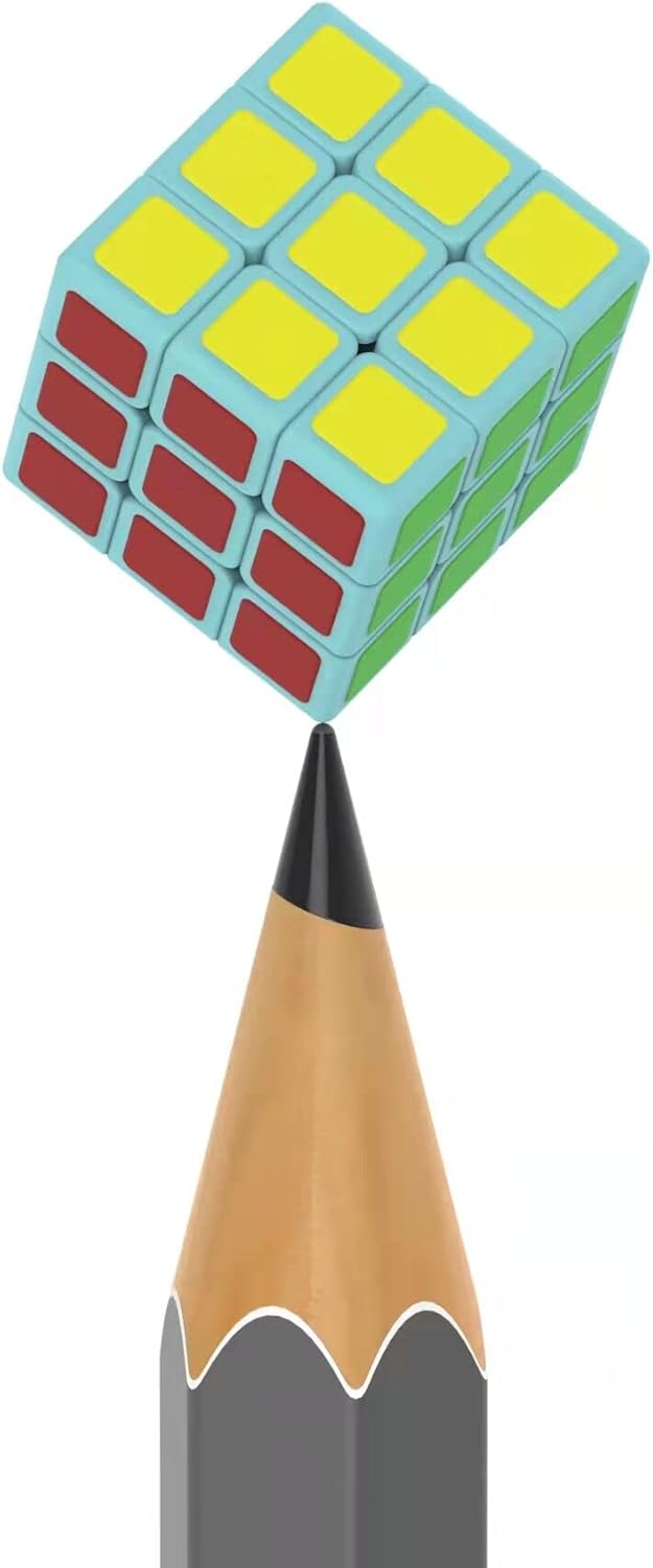 Mini 3x3 Speed Cube Puzzle Toy for Kids and Adults