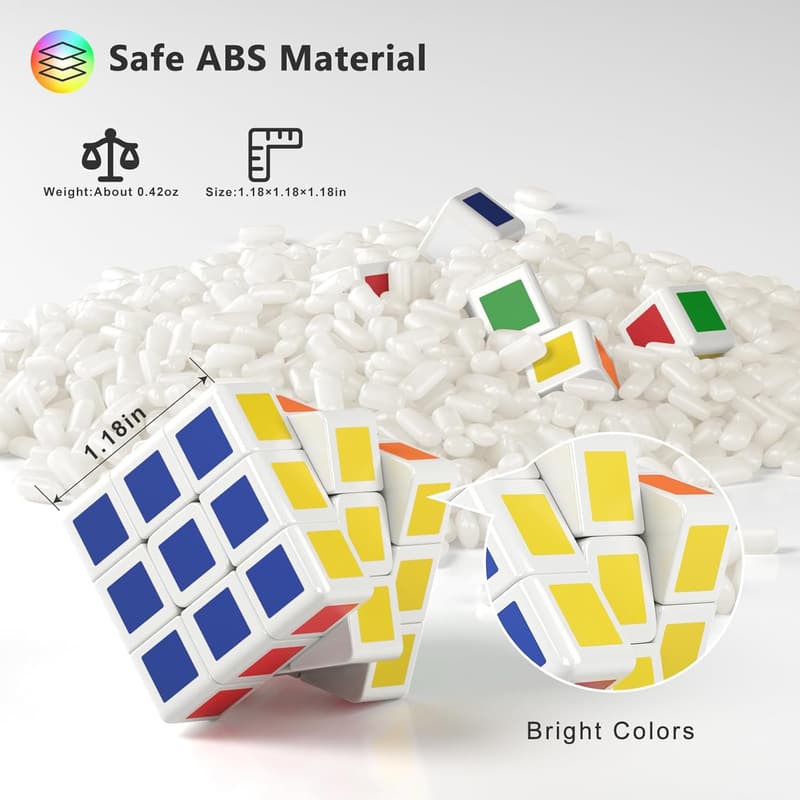 Mini Cube Puzzle Party Favors - 32 Pack for Kids' Birthdays