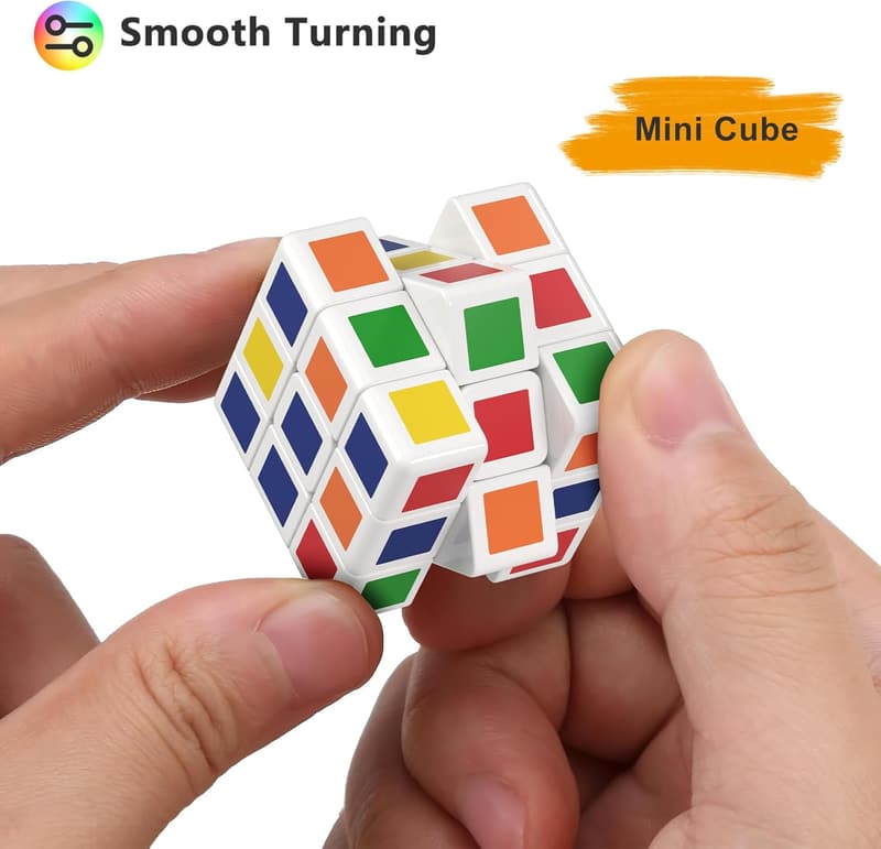 Mini Cube Puzzle Party Favors - 32 Pack for Kids' Birthdays