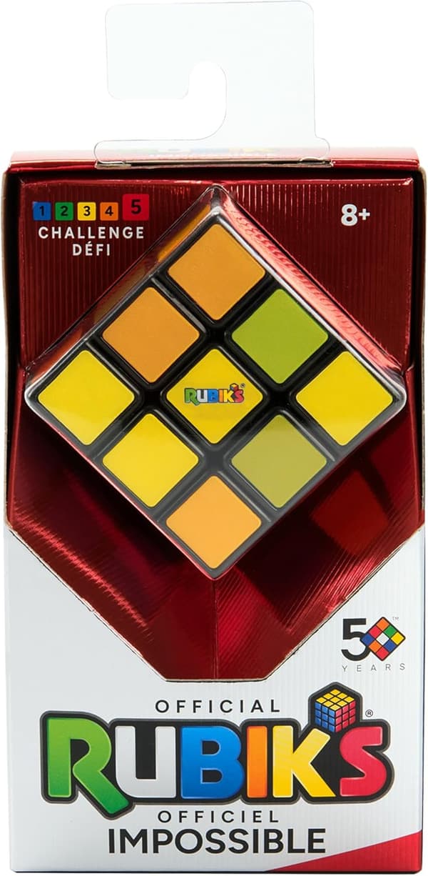 Rubik's Cube 3x3 Advanced Difficulty Mind Challenge Puzzle
