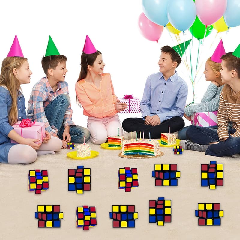 36 PCS Mini Cube Party Favors for Kids and Teens