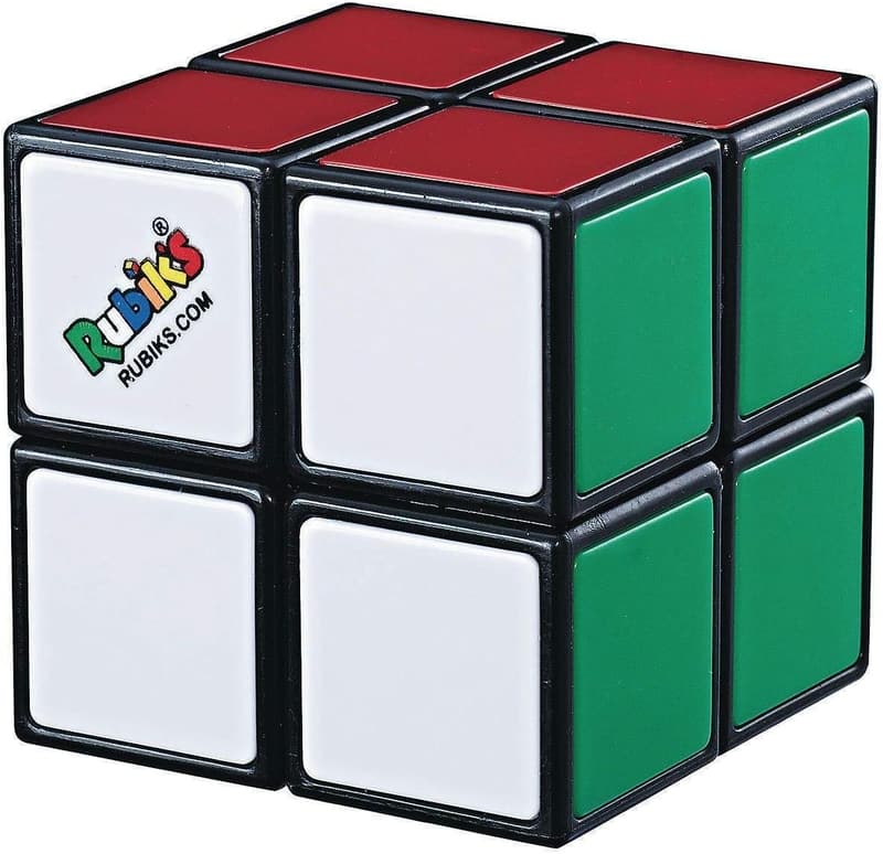 Rubik's Cube 2x2 Mini Puzzle Toy for Kids Ages 8+