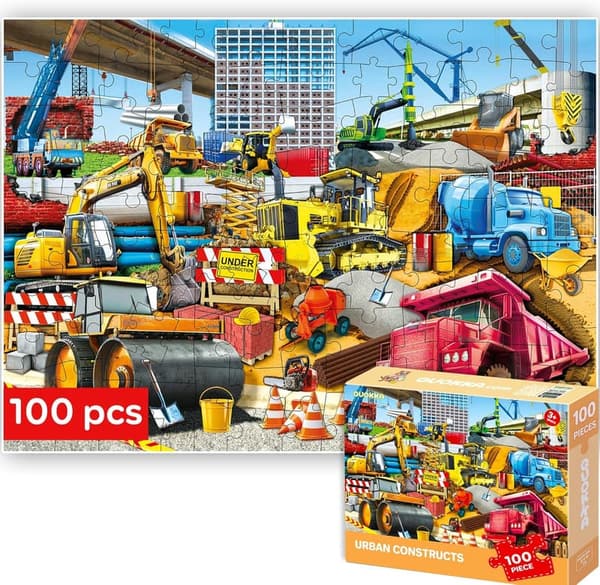 Kids Floor Puzzle - 100 Pieces Jigsaw for Ages 3-8