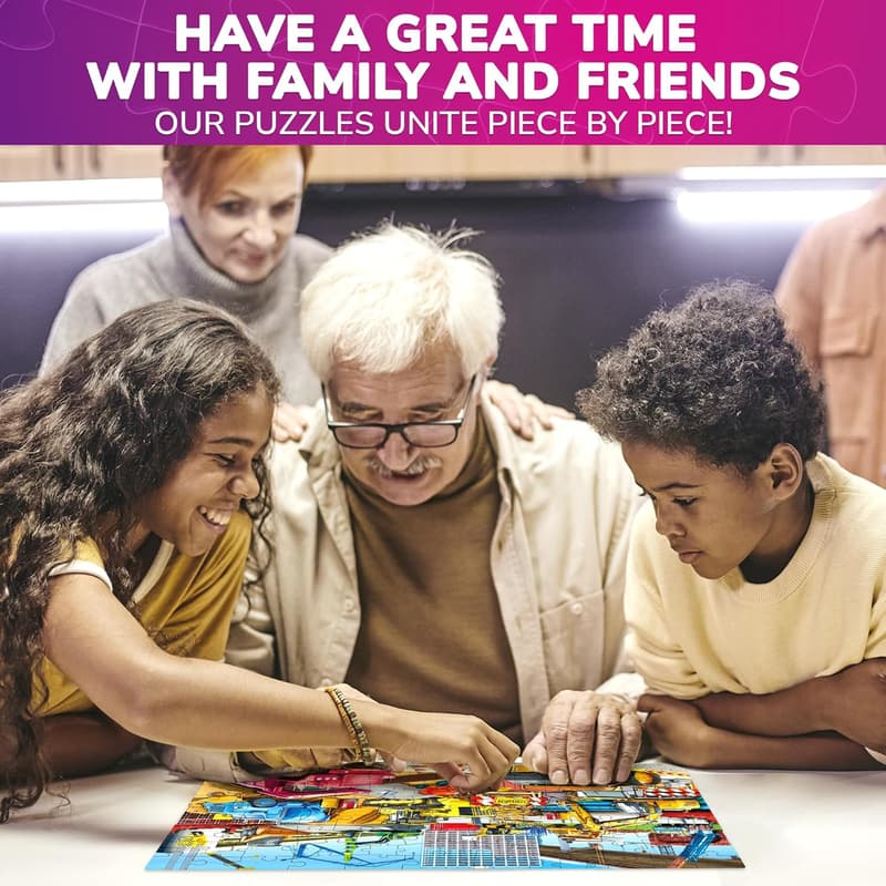 Kids Floor Puzzle - 100 Pieces Jigsaw for Ages 3-8