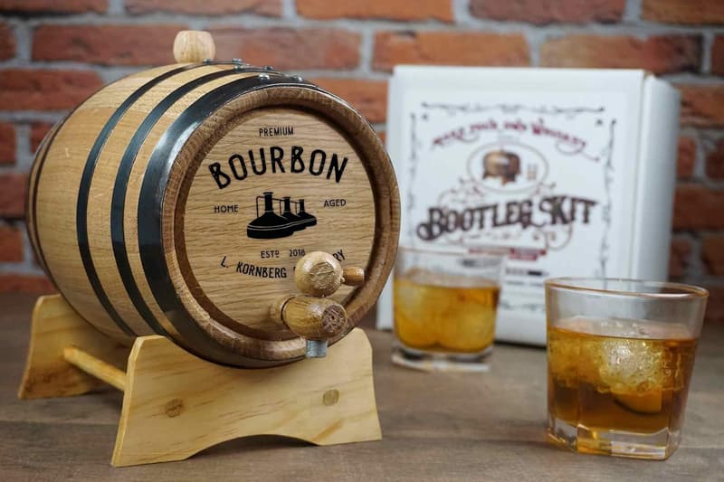 Custom Bourbon Whiskey Making Kit - Perfect Gift for Dad