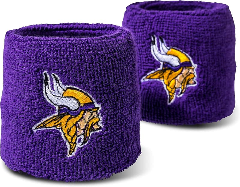 NFL Team Logo Youth Wristbands for Costumes - Pair