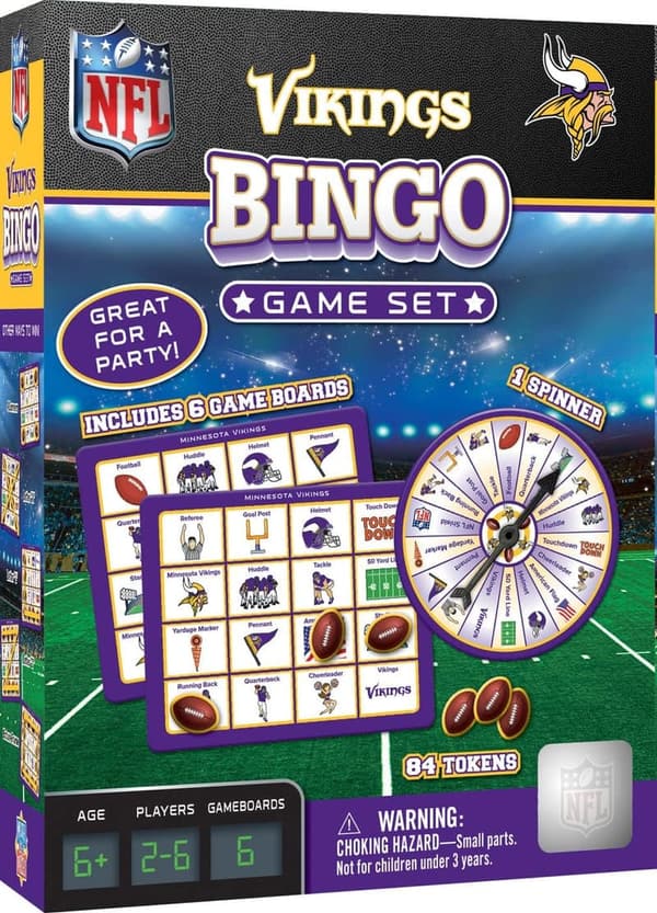 NFL Bingo Game for Sports Fans