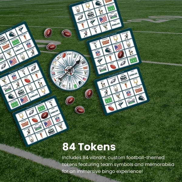 NFL Bingo Game for Sports Fans