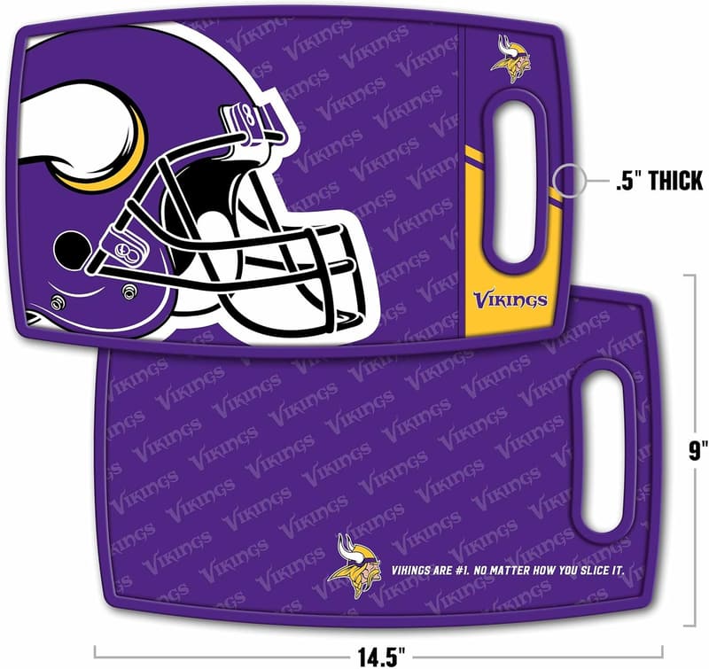 Minnesota Vikings Logo Cutting Board