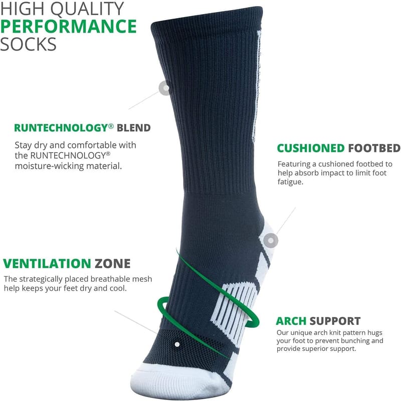 Hockey Performance Mid-Calf Socks - Youth/Adult - Multiple Colors