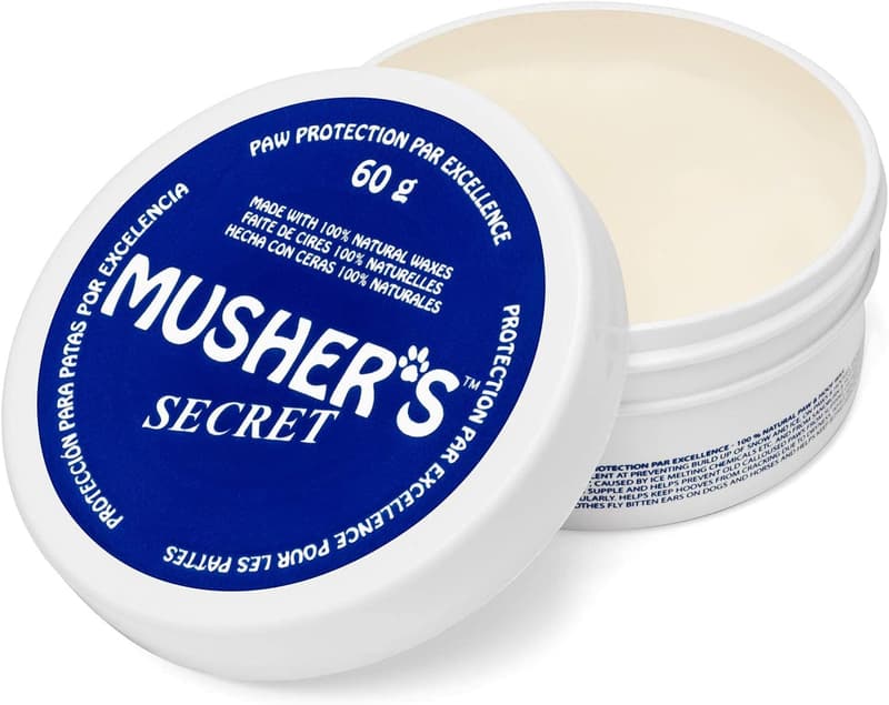 Musher's Secret All-Natural Dog Paw Wax with Vitamin E, 60g