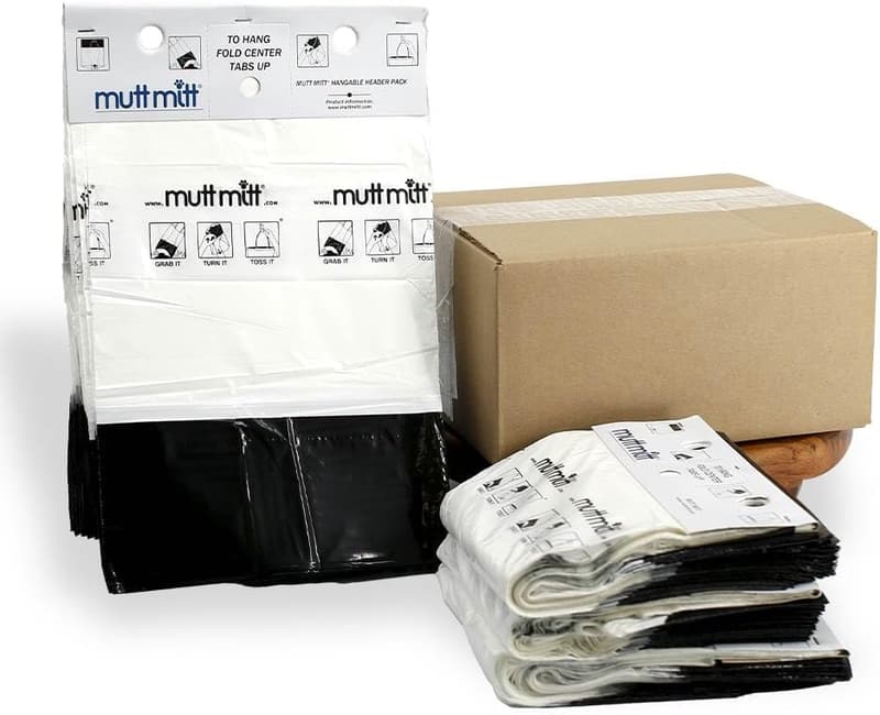 Mutt Mitt® 2-Ply Dog Waste Bags - Thick 2 Mil, 400 Count