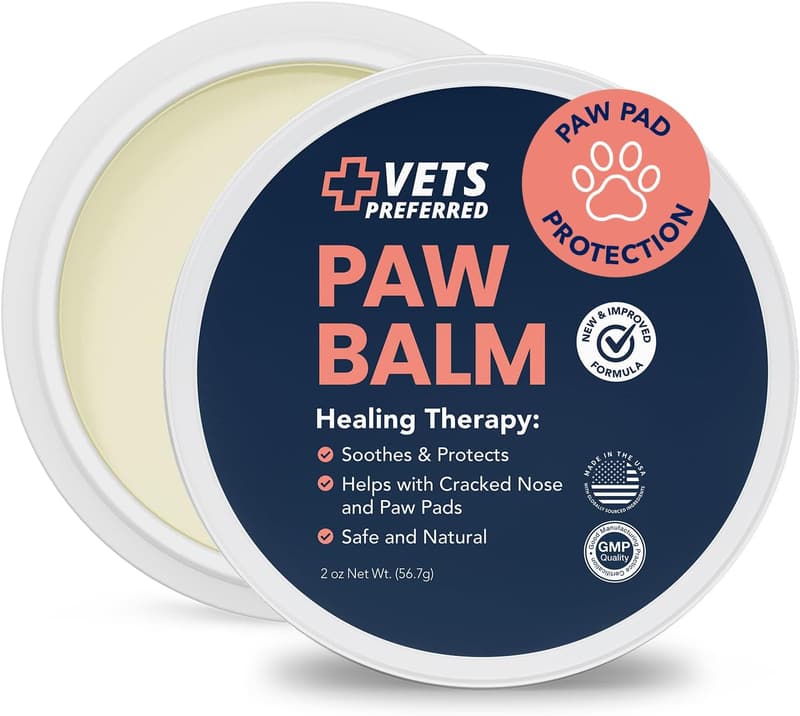 Dog Paw Balm Protector – Heals & Moisturizes Dry Paws – 2 Oz