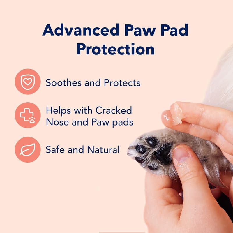 Dog Paw Balm Protector – Heals & Moisturizes Dry Paws – 2 Oz