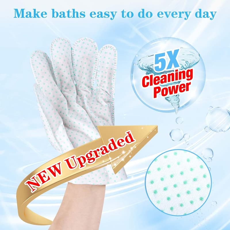 Disposable Deodorizing Grooming Gloves for Dogs & Cats (15pcs)
