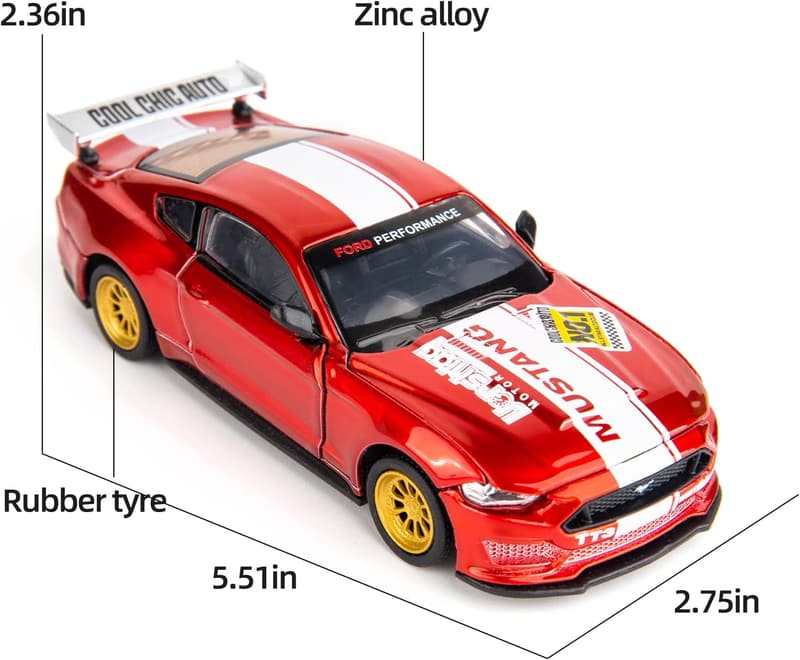 Ford Mustang DIY Model Kit – Educational Building Toy for Kids