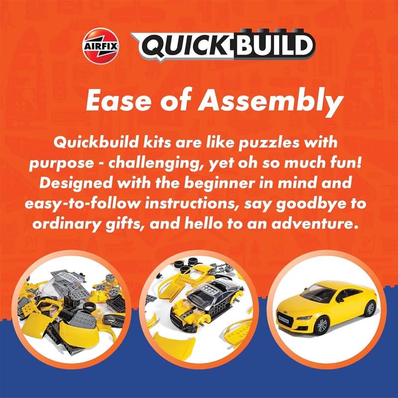 Jaguar I-PACE eTROPHY Quickbuild Model Kit for All Ages