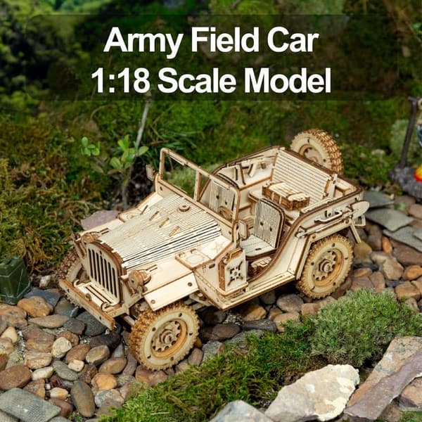 3D Mechanical Car Model Puzzle - Unique Gift for Kids