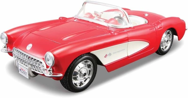 1957 Chevrolet Corvette Diecast Model Kit - 1/24 Scale