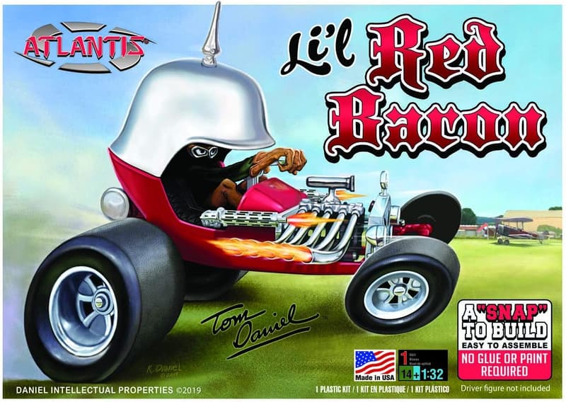 Tom Daniel Lil Red Baron Show Rod Snap Kit, 1/32 Scale