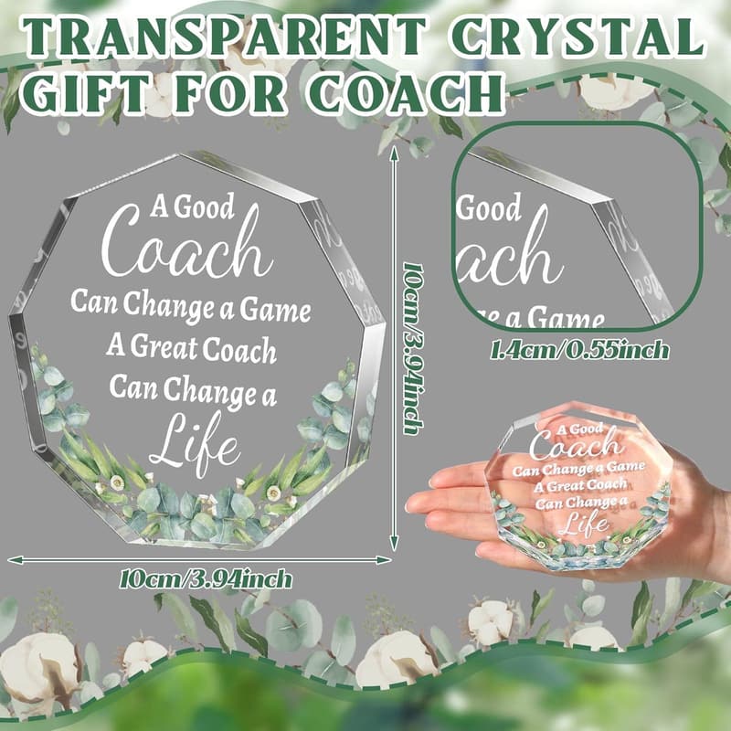 Acrylic Appreciation Sign - Thank You Gift for Coworkers