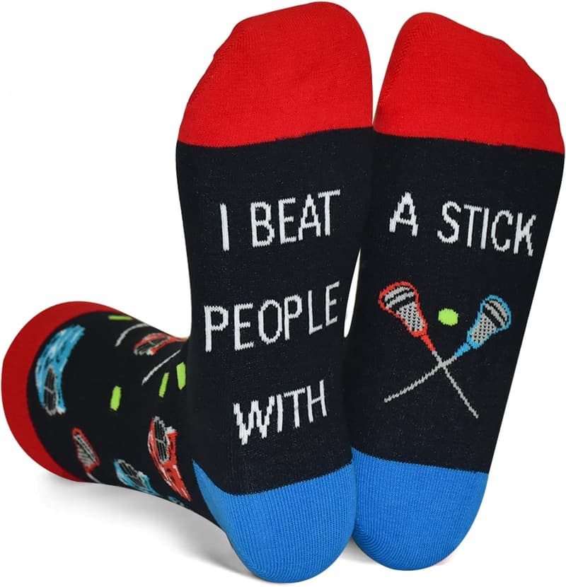 Funny Saying Crew Socks - Novelty Gifts for Men and Teens
