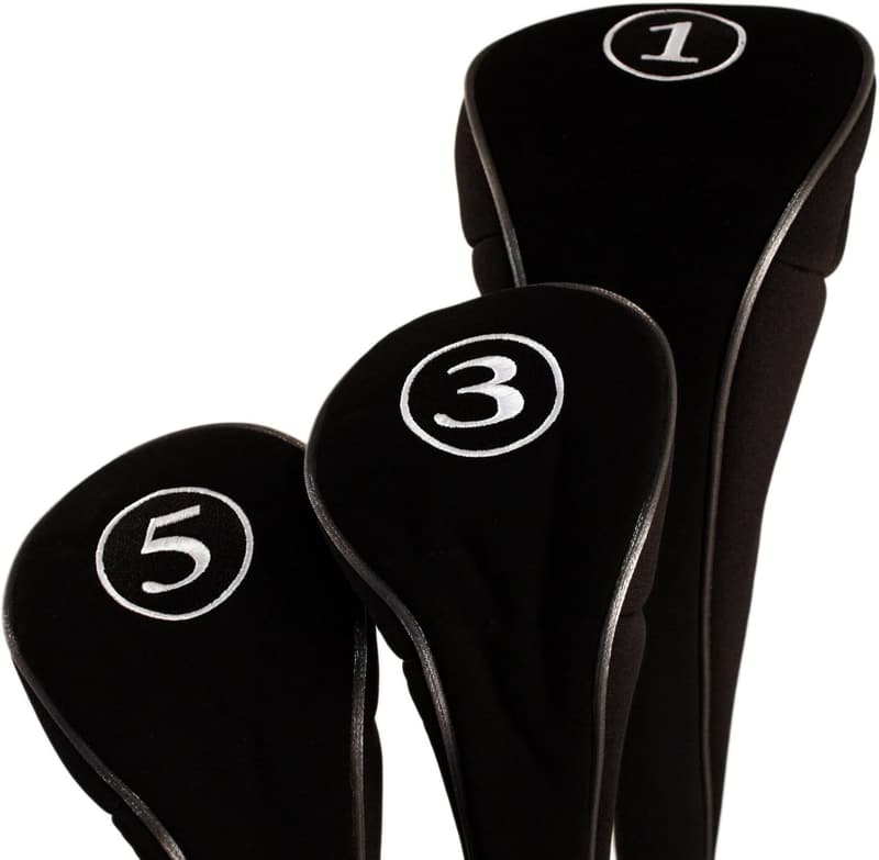 Neoprene Golf Headcovers for Drivers & Fairway Woods