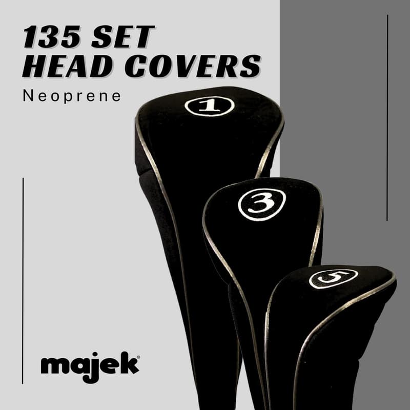 Neoprene Golf Headcovers for Drivers & Fairway Woods