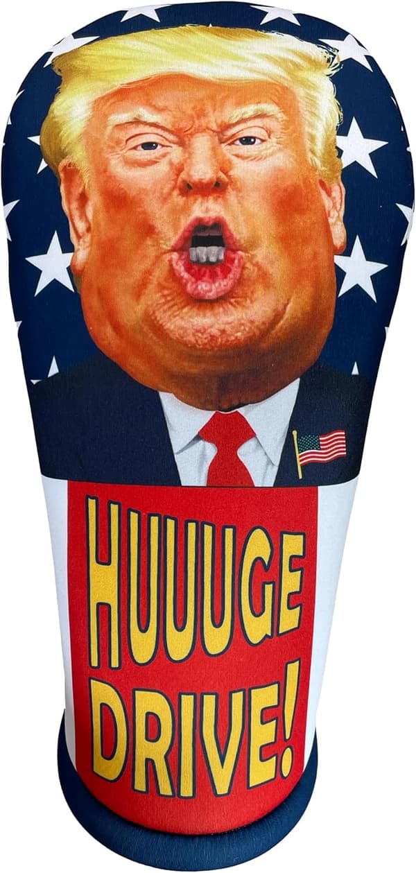 MAGA Trump Golf Club Headcover - Made in USA, Easy On/Off