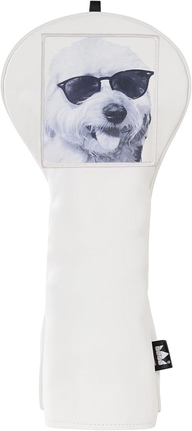 Personalized Leather Golf Driver Headcover for Golfers