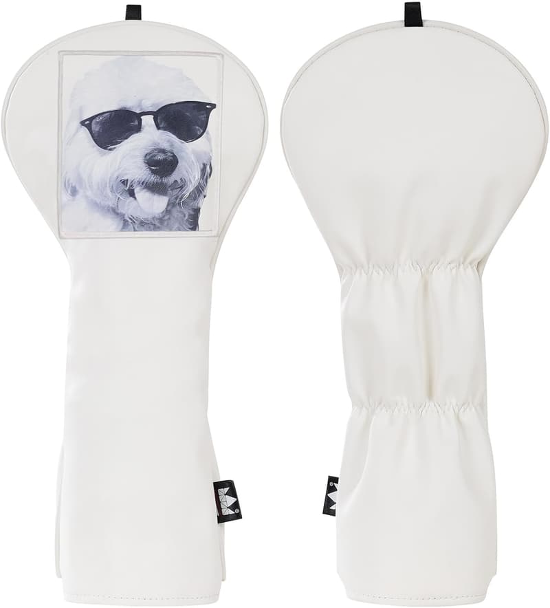 Personalized Leather Golf Driver Headcover for Golfers