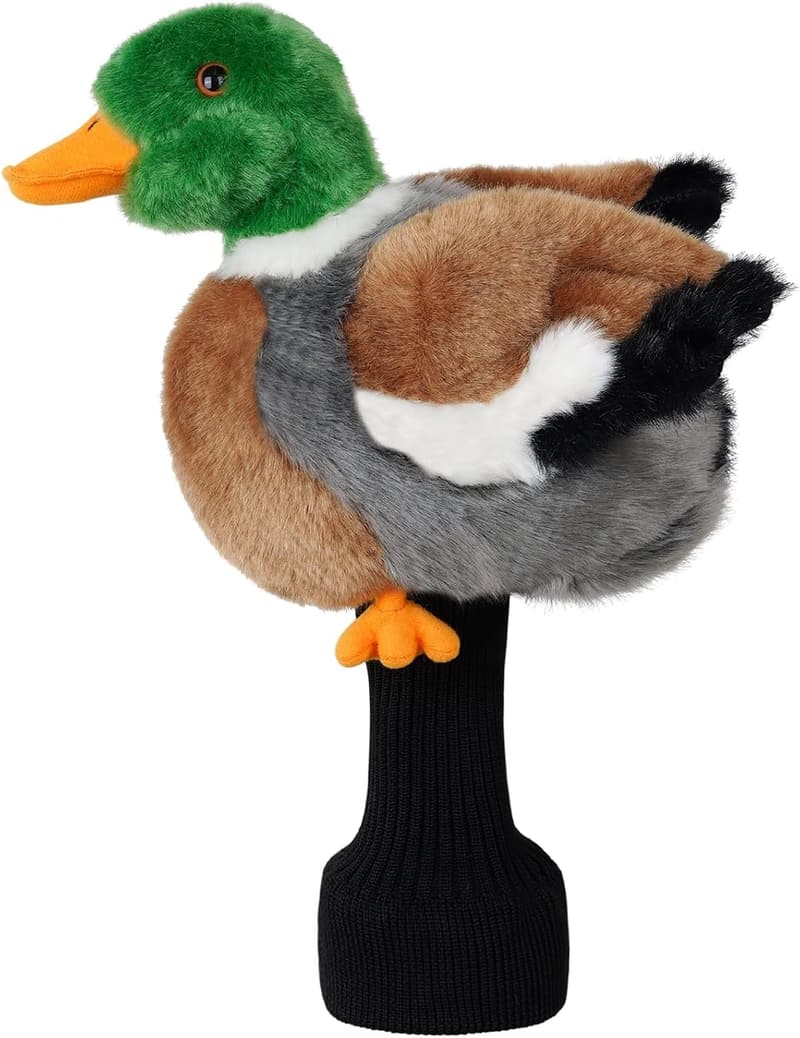 Funny Animal Golf Driver Headcover - Plush Golf Club Cover