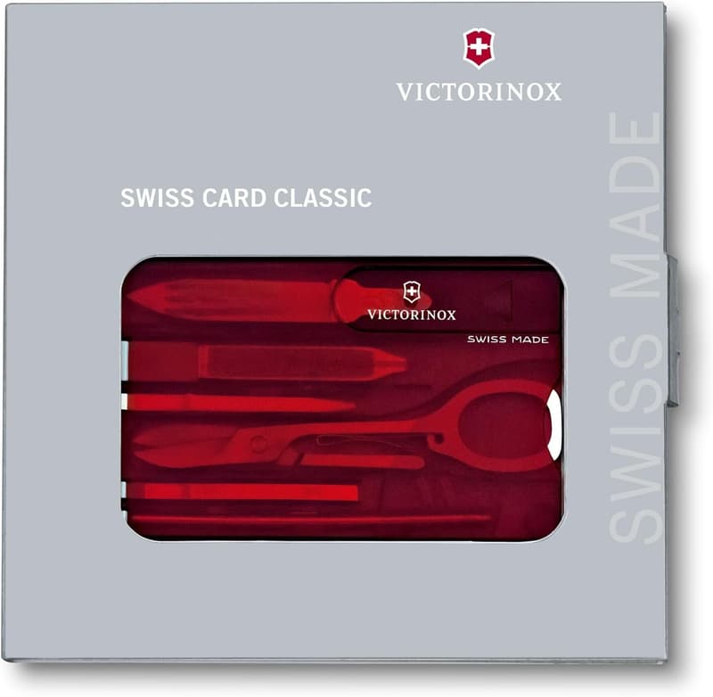 Victorinox Swiss Card Classic - 10-Function Swiss Army Knife